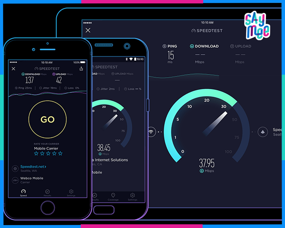 Kiểm tra tốc độ 4G SpeedTest